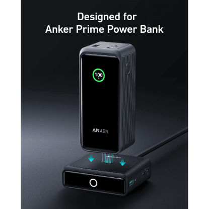 Baza za polnjenje ANKER za Prime Powerbank, 100W, črna