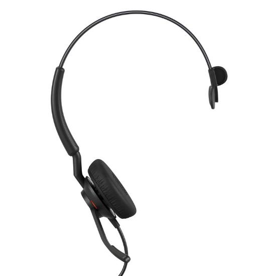 slušalke JABRA Engage 40 MS, Inline Link, on-ear, Mono, USB-C, črne