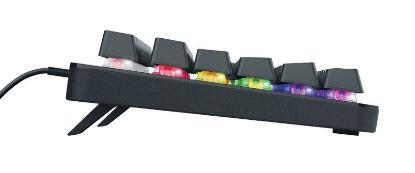 Tipkovnica TRUST GXT 863 Mazz, Gaming, mehanska, USB, US layout, crna