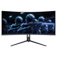Gaming monitor 34" TESLA 34GH948BW, WQHD, VA, 165Hz, 1ms, 500cd/m2, ukrivljen, črni