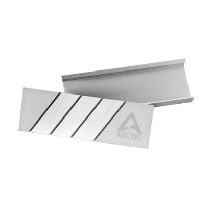 Hladilnik ARCTIC, pasivni za M.2 NVMe SSD, srebrni