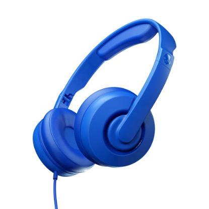 slušalke SKULLCANDY CASSETTE JUNIOR ON-EAR W/TAP TECH, in-ear, mikrofon, modre
