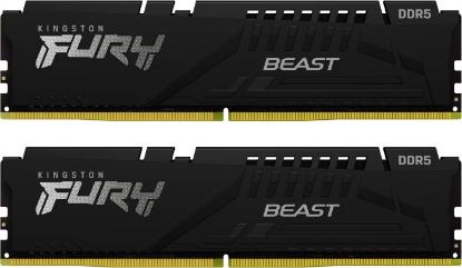 RAM pomnilnik PC-44800, 16GB, KINGSTON Fury Beast KF556C40BBK2-16, DDR5 5600MHz, kit 2x8GB