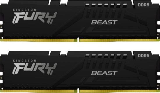 RAM pomnilnik PC-44800, 16GB, KINGSTON Fury Beast KF556C40BBK2-16, DDR5 5600MHz, kit 2x8GB