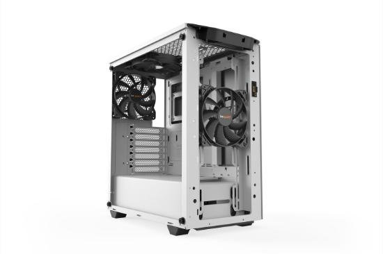 Ohišje BE QUIET Pure Base 500DX, ATX, s prozorom, belo, brez napajalnika