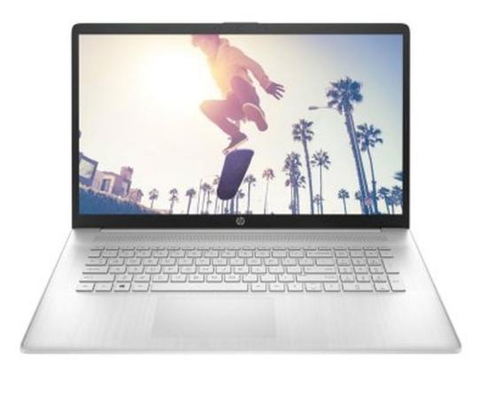 Prenosnik HP 17-cp2035nm / Ryzen 5 7520U, 16GB, 512GB SSD, AMD Radeon Graphics, 17.3" FHD IPS, bez OS, srebrni