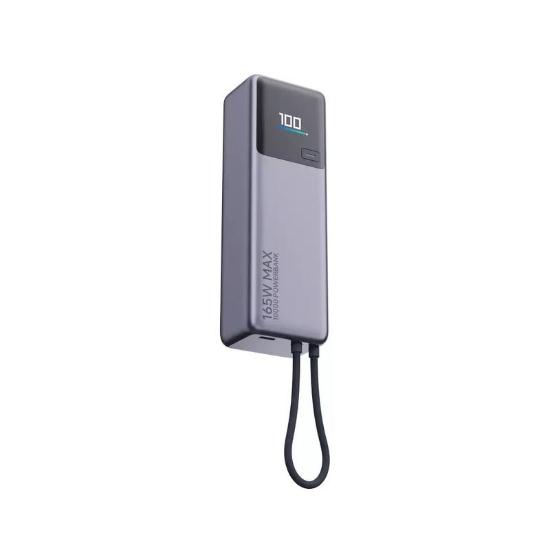 Mobilni USB  polnlec XIAOMI 165W Power Bank, 10000 mAh, USB-C, sivi