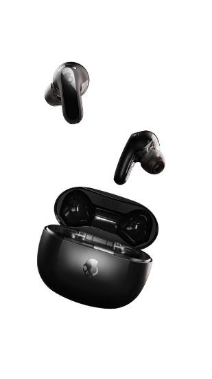 slušalke SKULLCANDY TW RAIL ANC TRUE WIRELESS IN-EAR, brezžične, BT, in-ear, mikrofon, črne