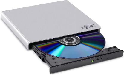 DVD±RW zunanji, LG Slim GP57ES40, 8x, srebrni, USB
