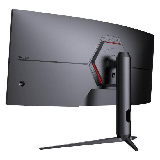 Gaming monitor 34" TESLA 34GH948BW, WQHD, VA, 165Hz, 1ms, 500cd/m2, ukrivljen, črni
