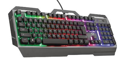 Tipkovnica TRUST GXT 856 Torac Gaming, USB, UK layout, črna