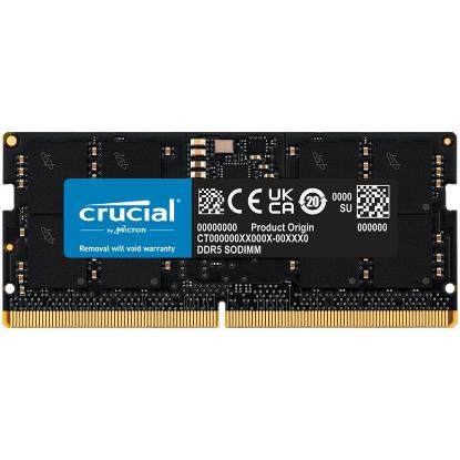 RAM pomnilnik SO-DIMM PC-44800, 16GB, CRUCIAL CT16G56C46S5, DDR5 5600MHz