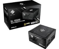 Napajalnik 650W, ASROCK Steel Legend SL-650G, 135mm vent., 80+ Gold, modularno