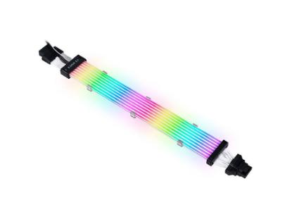 Kabel za napajanje grafične kartice LIAN LI Strimer Plus V2 12VHPWR, 16 na 16-Pin, 8 LED, 320mm, RGB, podaljšek.
