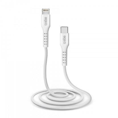 Kabel SBS, USB-C 2.0 (M) na Lightning, 1m, beli