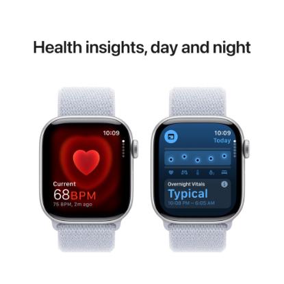 Pametna ura APPLE Watch S10 GPS, 42mm Silver Alu Case with Blue Cloud Sport Loop
