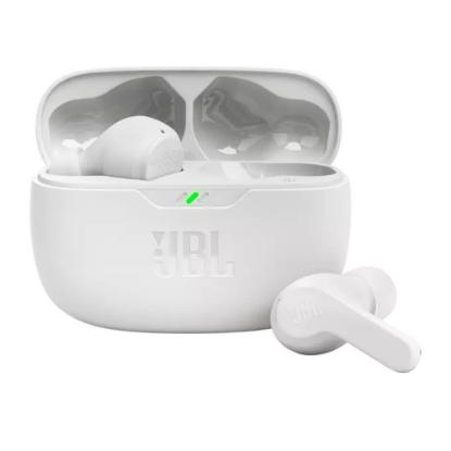 slušalke JBL Wave Beam, brezžične, Bluetooth, in-ear, bele