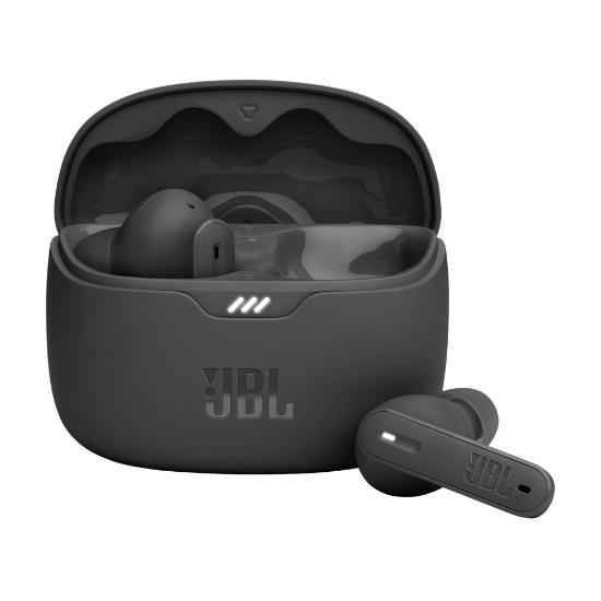slušalke JBL Tune Beam, brezžične, Bluetooth, in-ear, črne
