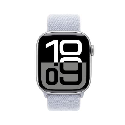 Pametna ura APPLE Watch S10 GPS, 42mm Silver Alu Case with Blue Cloud Sport Loop