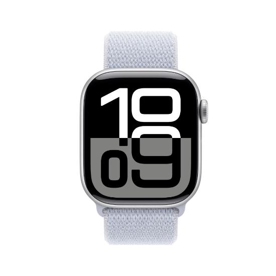 Pametna ura APPLE Watch S10 GPS, 42mm Silver Alu Case with Blue Cloud Sport Loop