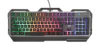 Tipkovnica TRUST GXT 856 Torac Gaming, USB, UK layout, črna