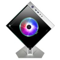 Ohišje AZZA Cube Mini 805, prozor, mini ITX, srebrno
