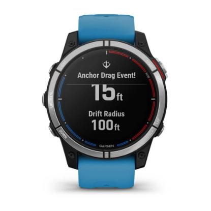 Pametna ura GARMIN Quatix 7 Sapphire, nautički, sportski, HR, GPS, multisport, modri