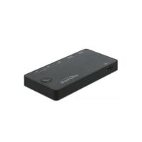 KVM switch DELOCK, 2PCa na tipk. + miš + monitor, USB-A, USB-C, HDMI