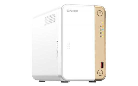 NAS QNAP TS-262-4G, 2x 3.5"/2.5" SATA, 2x M.2 2280 PCIe Gen3x1