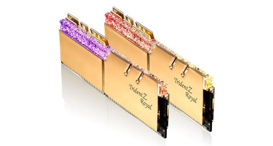 RAM pomnilnik PC-28800, 32GB, G.SKILL Trident Z Royal, F4-3600C16D-32GTRGC, DDR4 3600MHz, kit 2x16GB