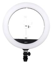 Svjetlosni prsten NANLITE Halo 16C, RGB, torbica, promjer 40cm, crni