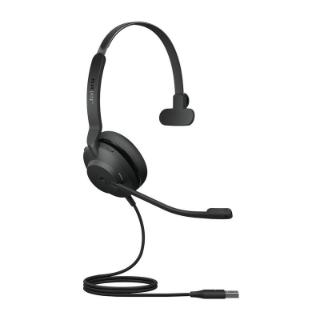 slušalke JABRA Evolve2 30 SE MS, on-ear, Mono, USB-A, črne