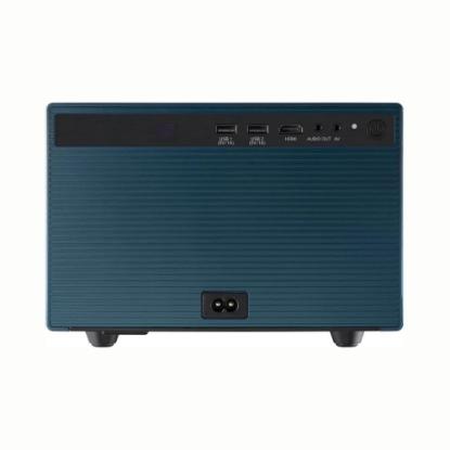 Projektor LED, VIEWSONIC LX60HD, 1920x1080, 630 ANSI lumena, 4200:1, HDMI, USB, WiFi, Google TV, zvučnici, plavi
