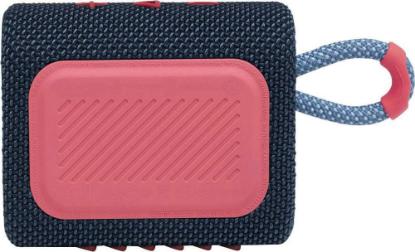 Zvučnik JBL Go 3, bluetooth, vodootporan, 4.2W, plavo-rozi