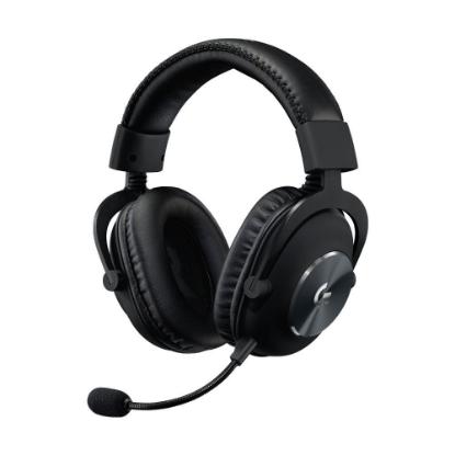 Slušalke LOGITECH Gaming G PRO X, 7.1, črne, stojalo