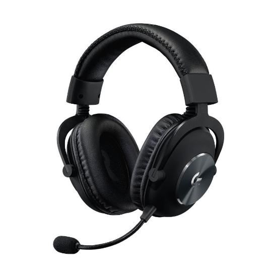 Slušalke LOGITECH Gaming G PRO X, 7.1, črne, stojalo