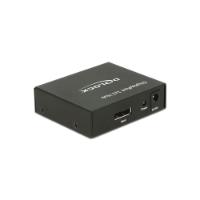 razdelnik DELOCK, DisplayPort 1.2 (Ž) na 2x DisplayPort (Ž), 4K