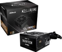 Napajalnik 650W, ASROCK Challenger CL-650B, 120mm vent., 80+ Bronze