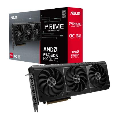 Grafična kartica ASUS Radeon RX 9070 Prime OC, 16GB GDDR6