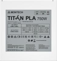 Napajalnik 750W, MONTECH PLA 750, ATX, modularno, 135mm vent. 80+ Platinum