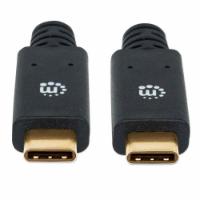 Kabel MANHATTAN, USB 3.2 Gen1, USB-C (M) na USB-C (M), PD 60W, 1.2 DP Alt Mode, 2.0m