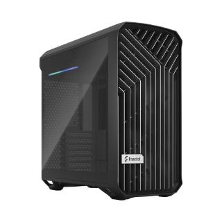 Ohišje FRACTAL DESIGN Torrent Compact TG Dark, ATX, črno, bez napajalnika