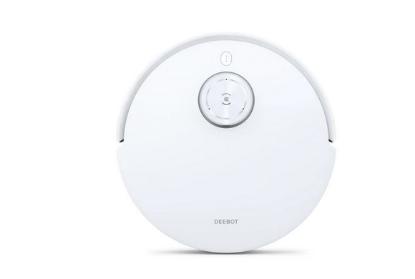 Robotski sesalnik ECOVACS DEEBOT T10, 2u1, brisanje i sesanje, beli