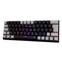 Tipkovnica WHITE SHARK GK-002112V2 Wakizashi-2, RGB, crveni switch, mehanička, UK/HR, črno-siva