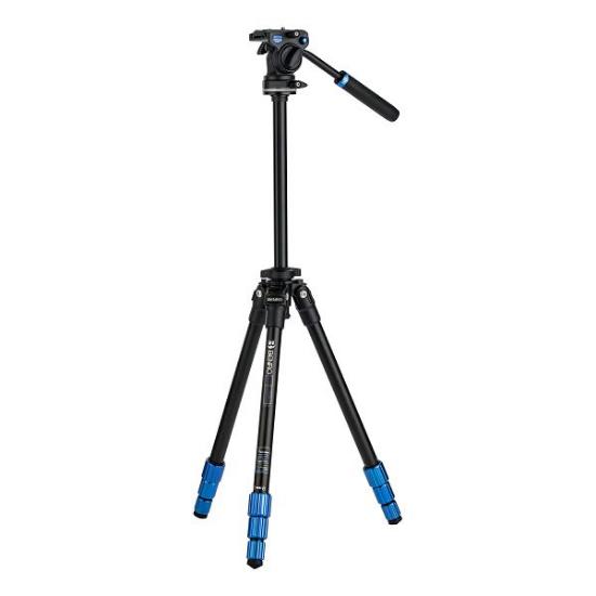 Stativ BENRO Slim Video kit + S2C short handle head, 145cm
