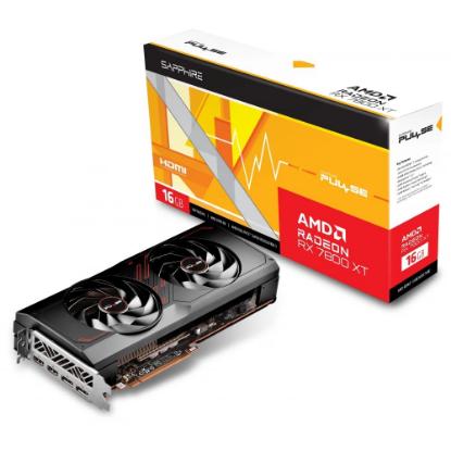 Grafična kartica SAPPHIRE Radeon RX 7800 XT Pulse, 16GB GDDR6