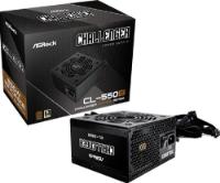 Napajalnik 550W, ASROCK Challenger CL-550B, 120mm vent., 80+ Bronze