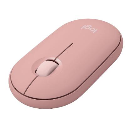 Miška LOGITECH M350s Pebble 2, optički, BT, rozi