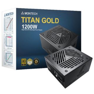 Napajalnik 1200W, MONTECH Titan Gold 1200, ATX, modularno, 135mm vent. 80+ Gold