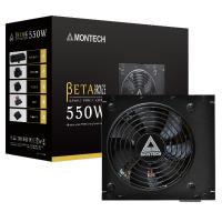 Napajalnik 550W, MONTECH Beta 550, ATX, 120mm vent. 80+ Bronze